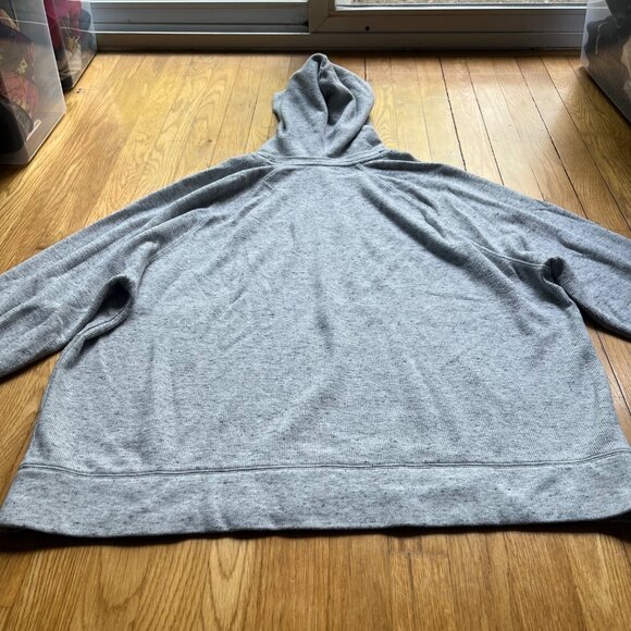 Banana Republic Size XXL Gray Hooded Long Sleeve Pullover Hoodie Sweatshirt - Picture 12 of 13